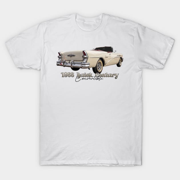 1955 Buick Century Convertible T-Shirt by Gestalt Imagery